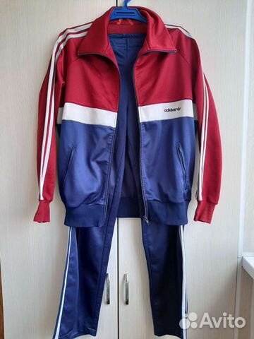 Спортивный костюм Adidas Hansi Muller винтаж 80-х