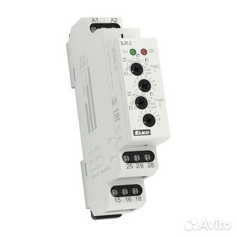 Реле задержки включения elko SJR-2 UNI