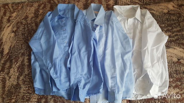 Школьные рубашки для мальчика 1-2 класс