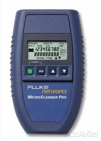 Fluke networks pro. Fluke Networks MICROSCANNER Pro. MICROSCANNER (8200). Fluke Networks MICROSCANNER TM Pro. MICROSCANNER Pro MT-8202-04.