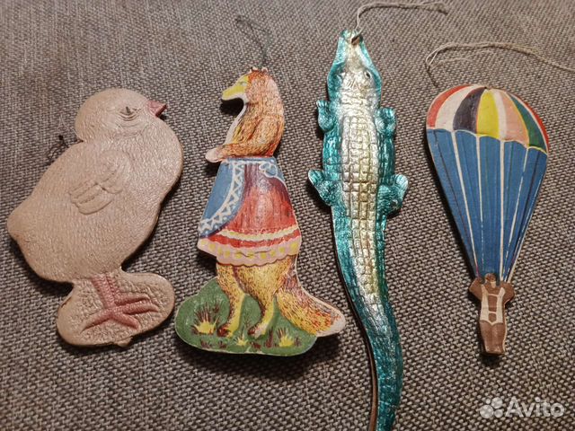 Елочные игрушки СССР