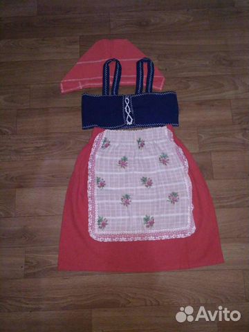 Костюм красной шапочки