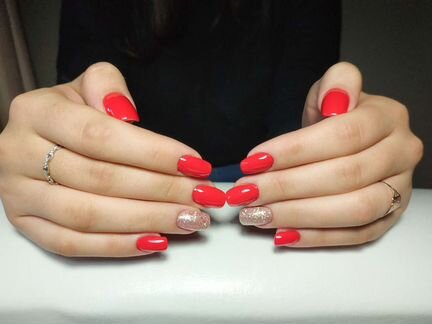 Маникюр, покрытие гель-лак и наращивание