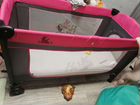 Детская кровать манеж с матрасом объявление продам