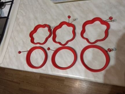 Силиконовые формы для жарки яиц и оладушек