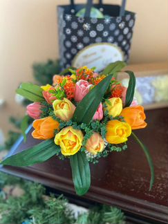 Букет из мыльных цветов