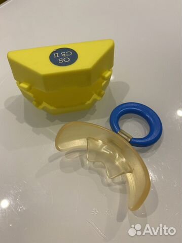 Вестибулярная пластинка с козырьком мягкая