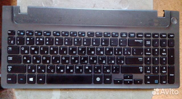 Клавиатура для ноутбука Samsung np350v5c + рамка