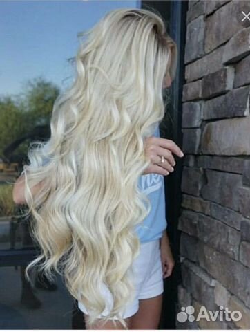 Наращивание славянских волос волосы+работа