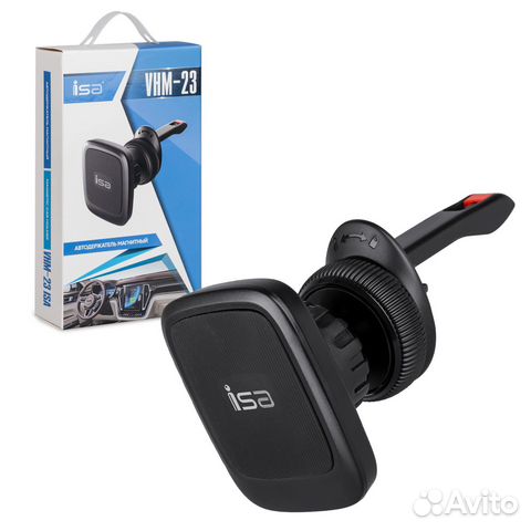 Автодержатель для телефона vhм-23 магнитный в реше