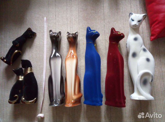 Копилка кошка. Статуэтка кошки. Копилка кот