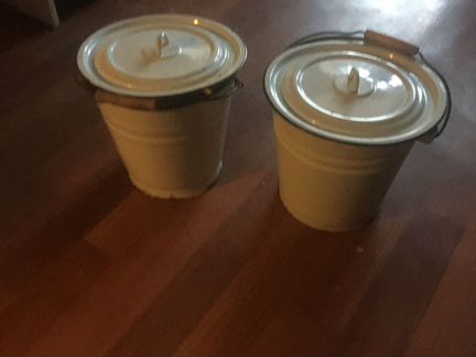 Эмалированное ведро