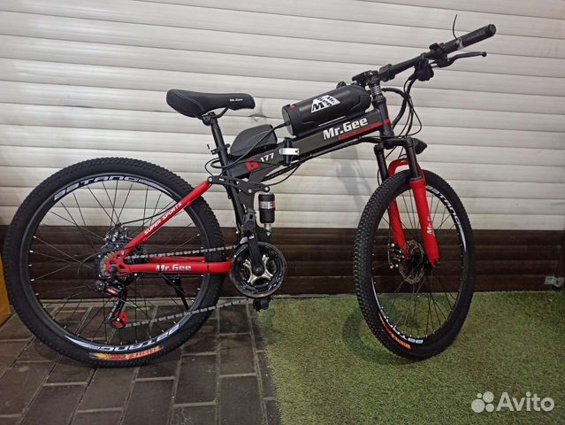 Электровелосипед мощный, скоростной, складной