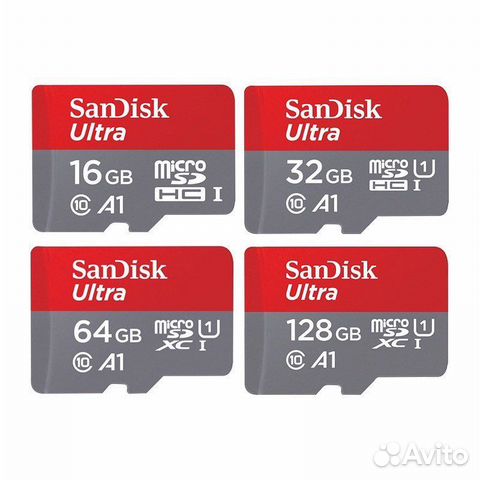 Карта памяти MicroSD 128gb