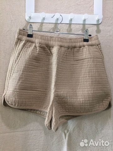 Хлопковые стеганые шорты H&M новые