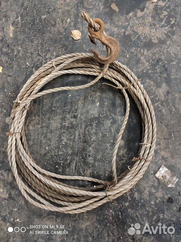 Канат стальной для лебедки