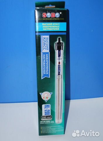 Нагреватели для аквариумов sobo