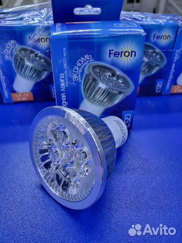 Лампа свд 100шт 4Вт G5.3 6400K MR16