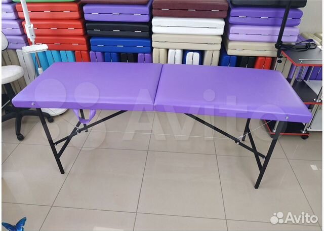 Массажный стол новый сиреневый