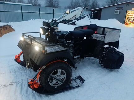 Квадроцикл на базе днепра/урала