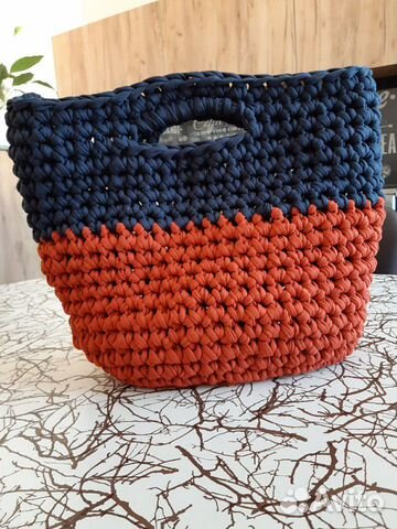 Сумка вязанная