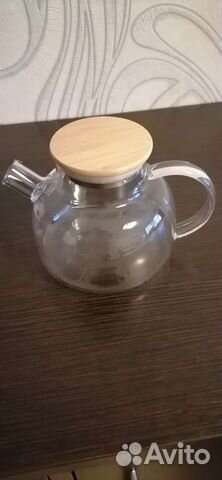 Заварочный чайник из жаропрочного стекла