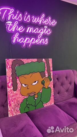 Картина граффити