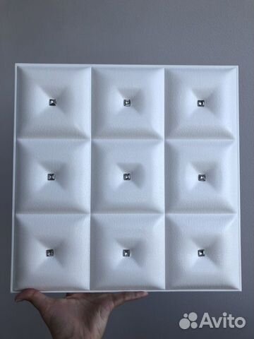 3D мягкие панели для стен 5 шт