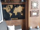 Карта мира на стену