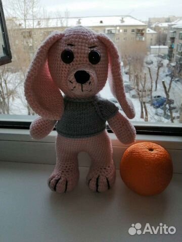 Мягкая игрушка собачка