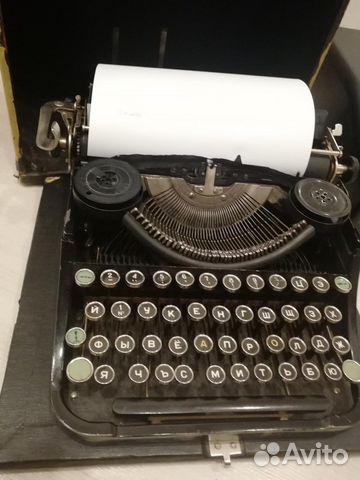 Печатная пишущая машинка Москва модель 4