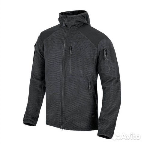 Флисовая кофта alpha hoodie Helikon, цвет Black