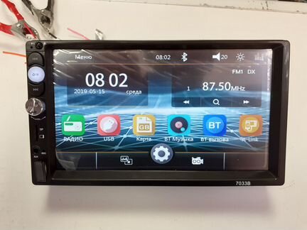 Магнитола 2 Дин гарантия 6 месяцев