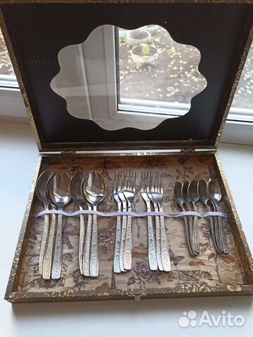 Ложки вилки СССР, виноградная лоза