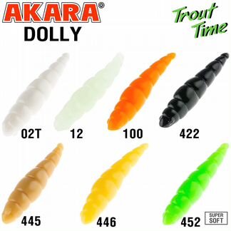 Форелевая резина Akara Trout Time Dolly 1.8