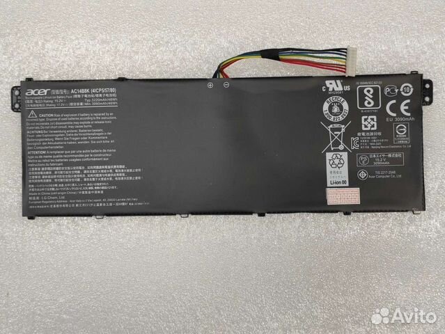 Аккумулятор для ноутбука Acer ac14b8k