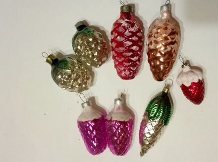 Елочные игрушки СССР