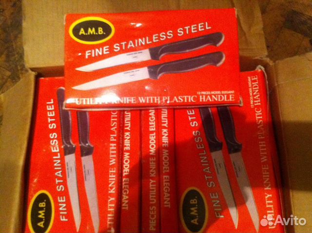 Кухонные A.M.B. Ножи Нержавейка Япония