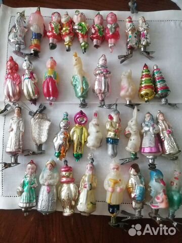 Елочные игрушки СССР