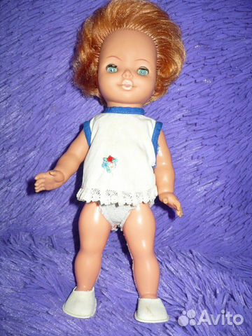 Кукла СССР винтаж пупсик