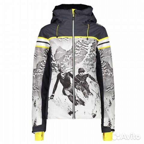 L (42 EU) Куртка женская CMP woman jacket FIX hood