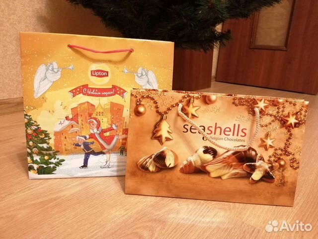 Пакеты подарочные