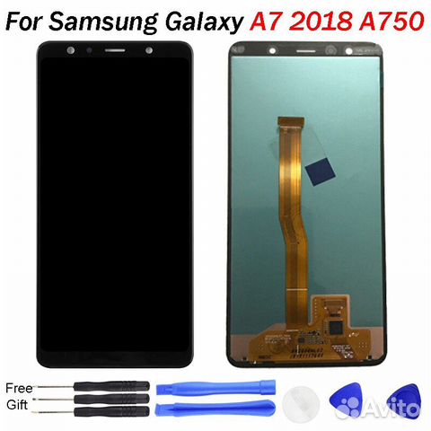 Дисплей для Samsung A750F Galaxy A7 (2018) + тачск
