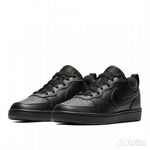 W Nike Court Borough Low 2 GS BQ5448-001 Оригинал