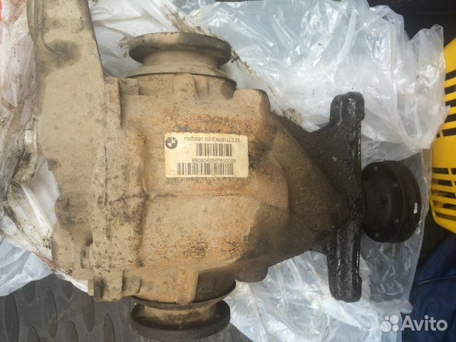 Редуктор заднего моста на бмв 520d