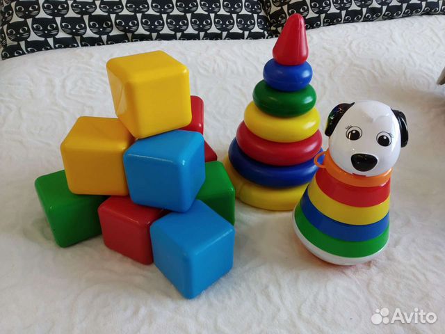 Игрушки для малыша 0+ (коробкой)