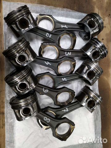 Поршни с шатунами комплект Мерседес 400CDI om628