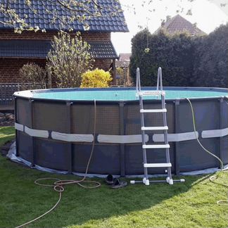 Бассейн Ultra Frame 549 х 132 см Интекс