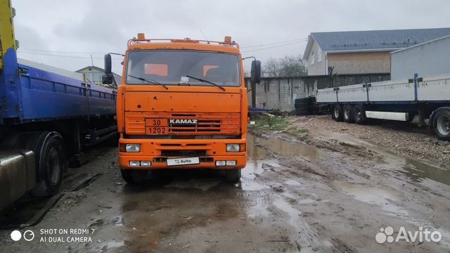 Камаз 6460 с полуприцепом