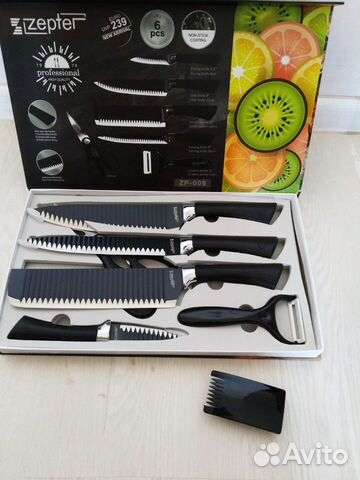 Набор ножей 6пр zepter